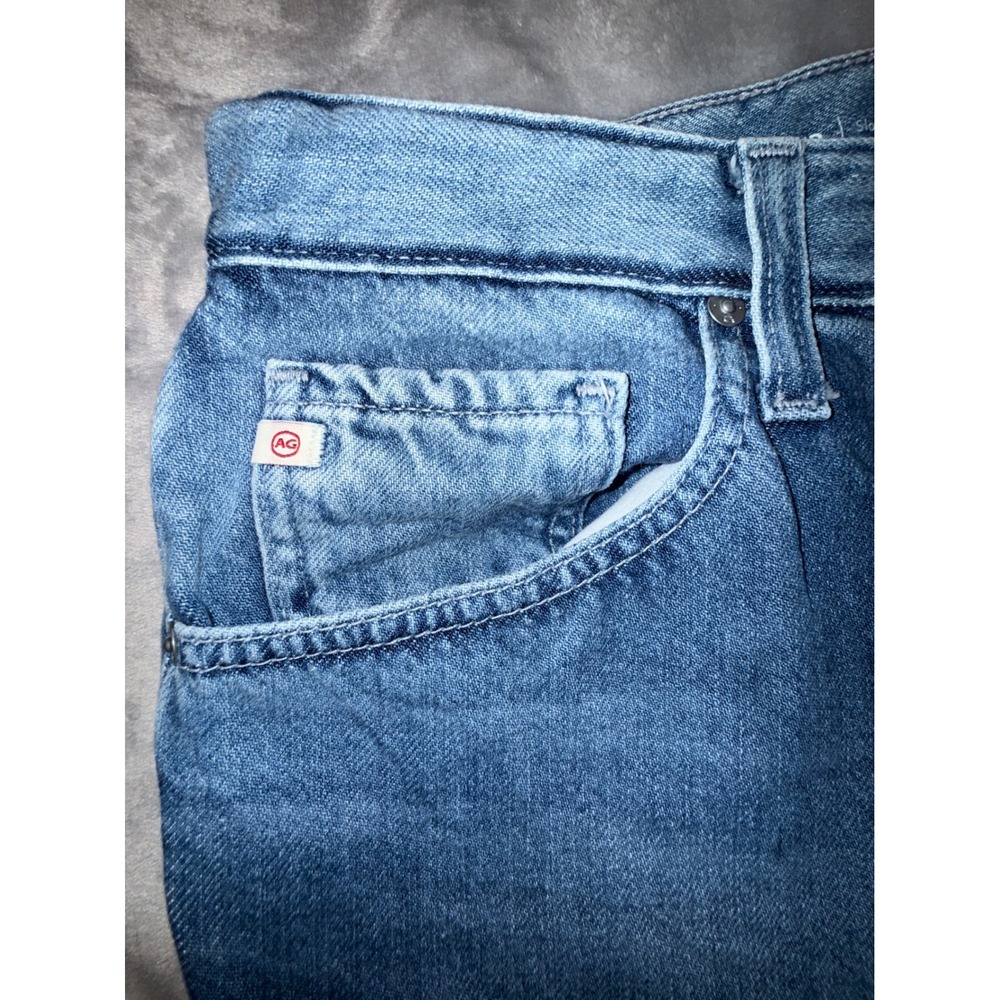 AG Adriano Goldschmied Ex-Boyfriend Slouchy Slim Blue Jeans Size 29 - Picture 2 of 11